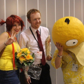 Misty, Psyduck, and... Shaun of the Dead?
